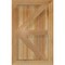 Ekena Millwork Framed Board-n-Batten Shutters w/Z-Bar, Rough Sawn Western Red Cedar, 16 1/8W x 25H, PR RBF06Z16X025RWR - alternate 5